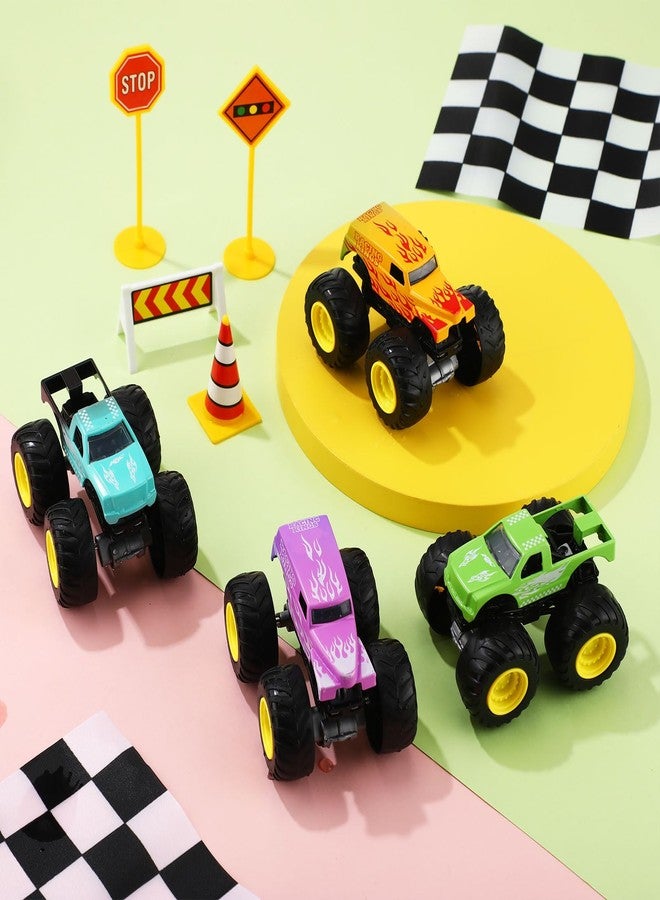 Wovnet 4 Pcs Color Changing Car Bath Toys 1: 43 Kids Truck Mold Water Table Toys Toddlers Baby Bathtub Shifters Vehicles Truck for Child Valentine's Day Change Pool Gift Party Prizes Favors - Image 5